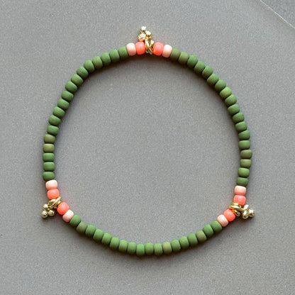 Handgefertigtes Armband        ▪️MINI ROC NEW OLIVE