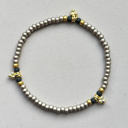 Handgefertigtes Armband        ▪️MINI ROC NEW SILVER