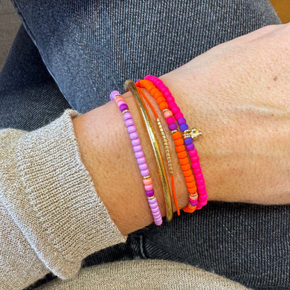 Handgefertigtes Armband        ▪️MINI ROC NEW PINK