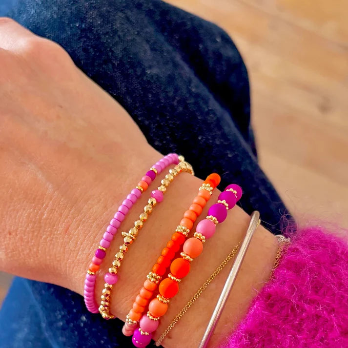 Handgefertigtes Armband          ▪️MINI ROC WISTERIA
