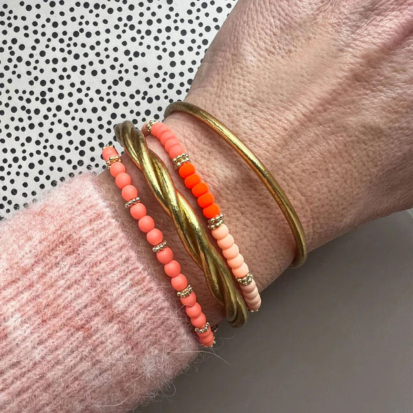 Handgefertigtes Armband        ▪️ROC ORANGE MIX