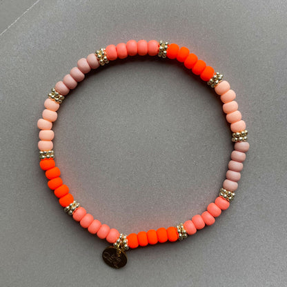 Handgefertigtes Armband        ▪️ROC ORANGE MIX