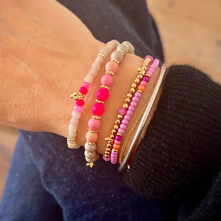 Handgefertigtes Armband          ▪️MINI ROC WISTERIA