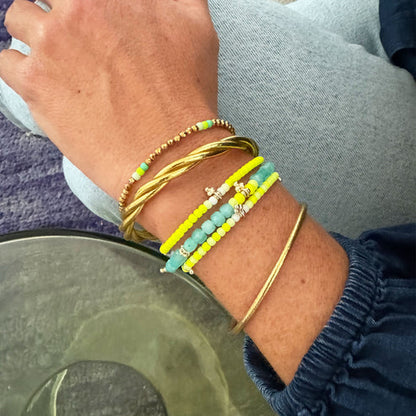 Handgefertigtes Armband        ▪️MINI ROC NEW YELLOW