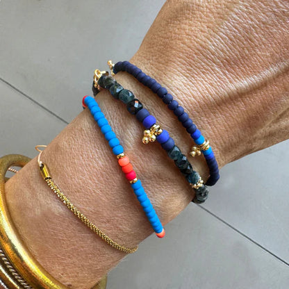 Handgefertigtes Armband        ▪️MINI ROC AQUA