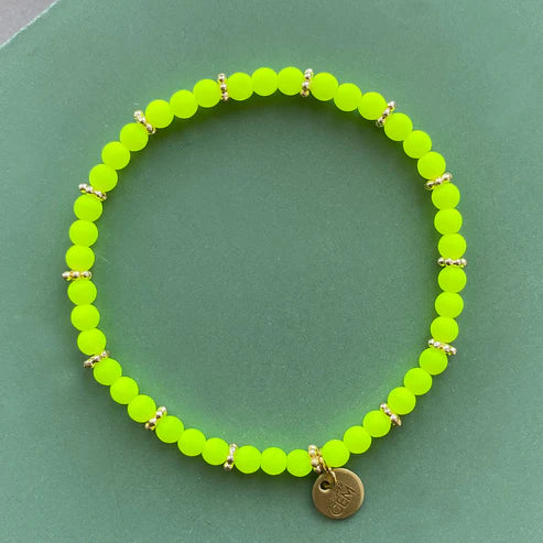 Handgefertigtes Armband          ▪️MINI NEON YELLOW