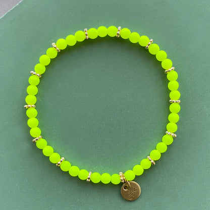 Handgefertigtes Armband          ▪️MINI NEON YELLOW