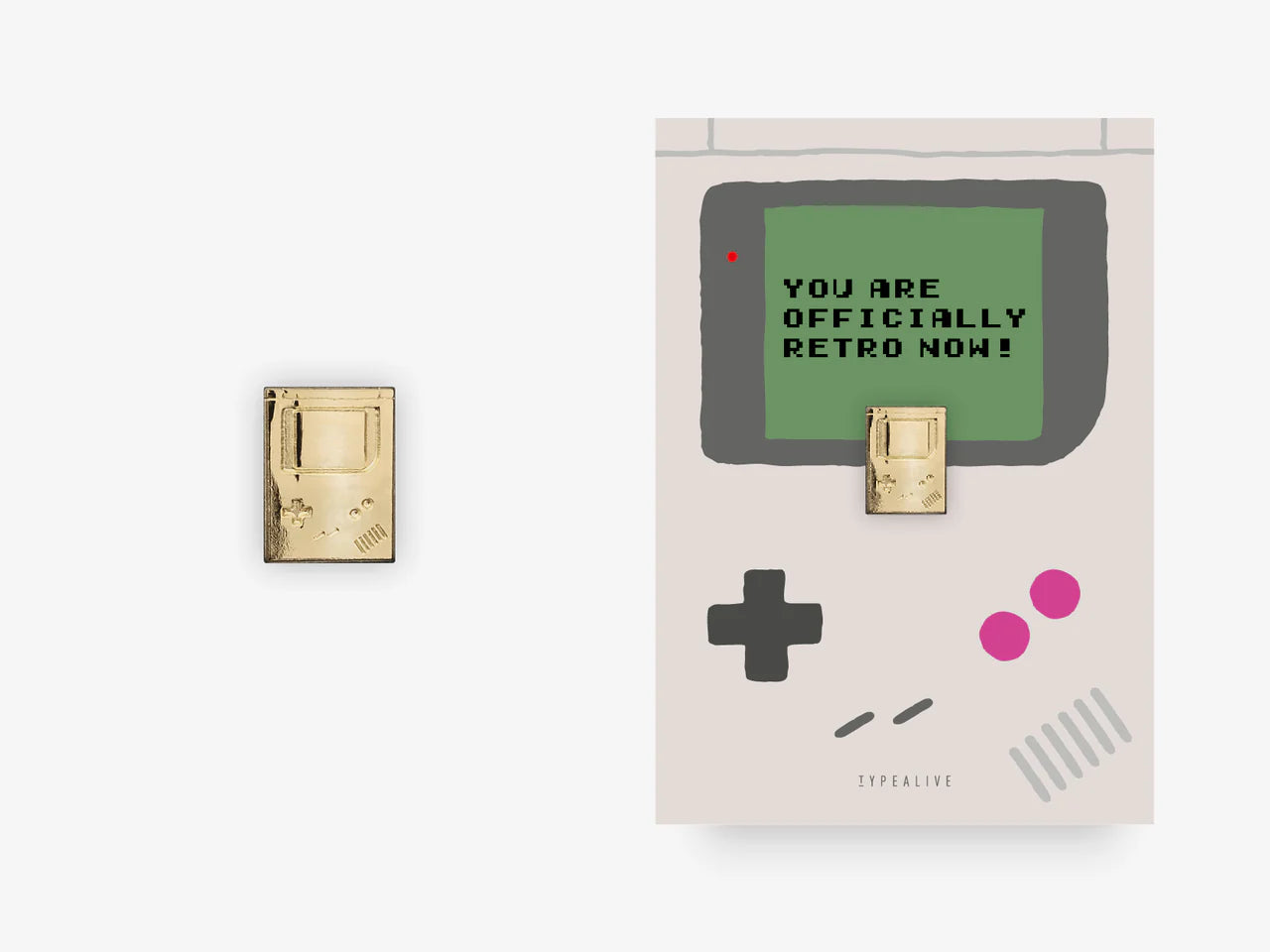 Pin / Officially Retro / Game Boy